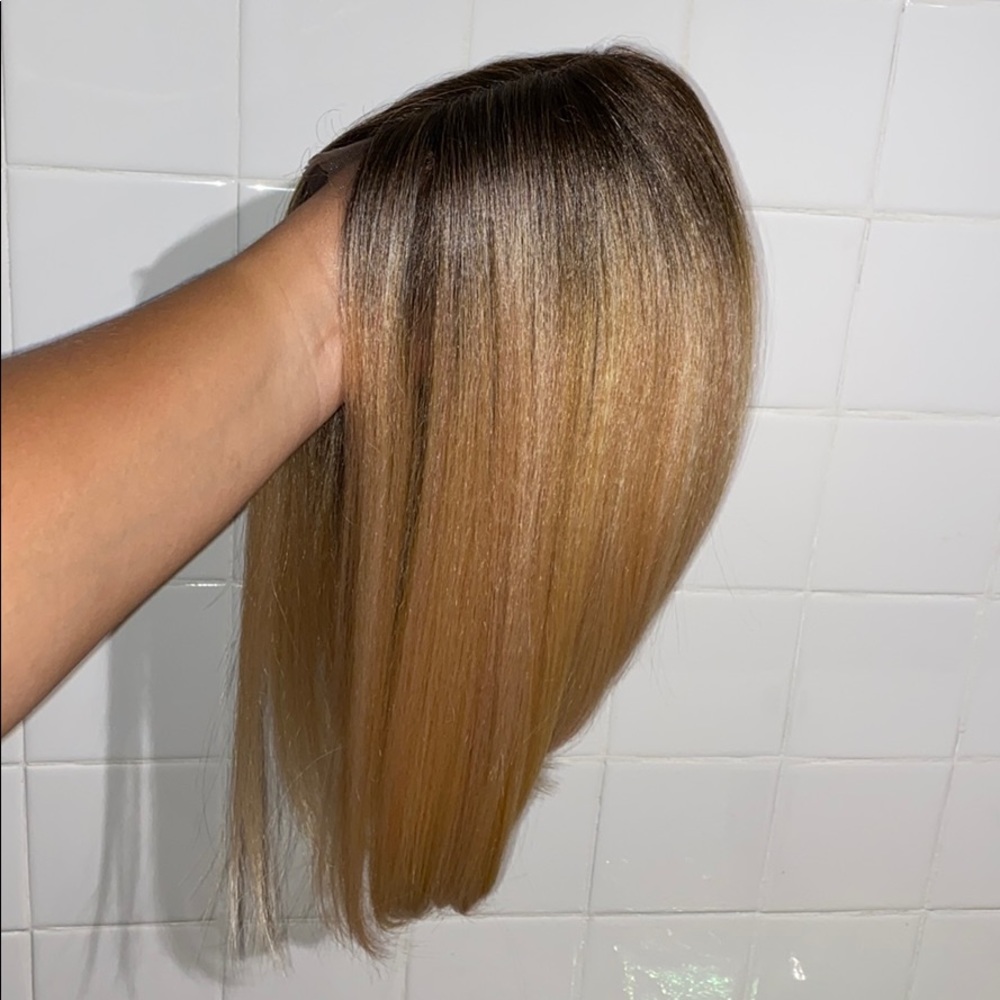 100% Human Hair Lace-front wig ‼️